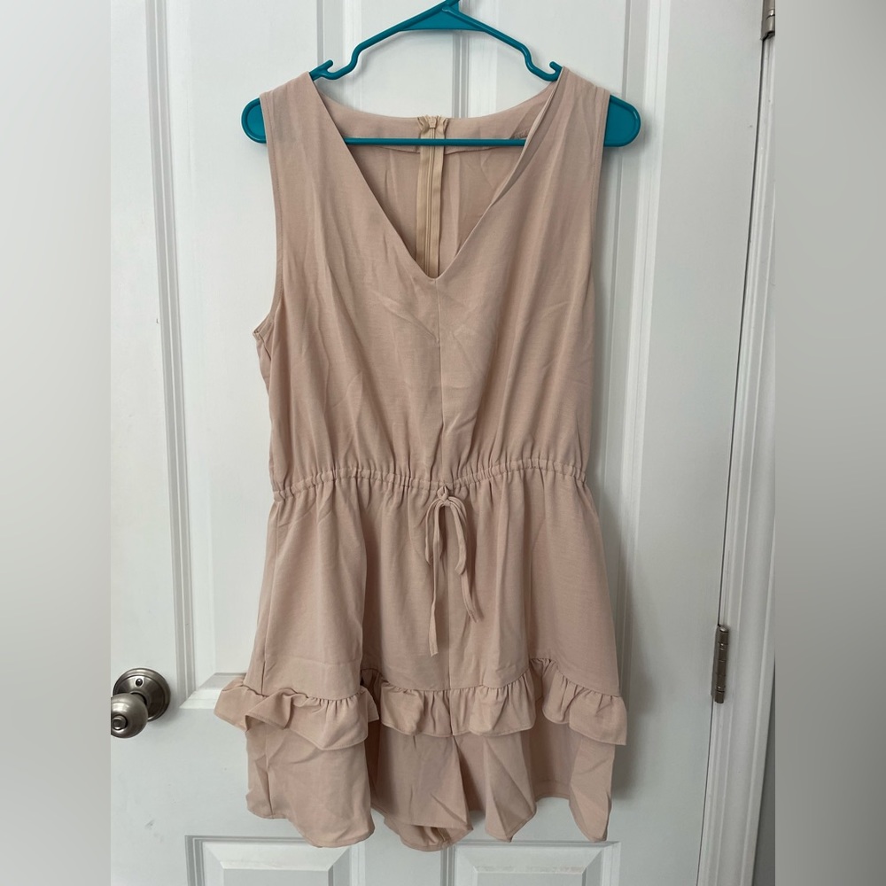 Women’s ruffle romper